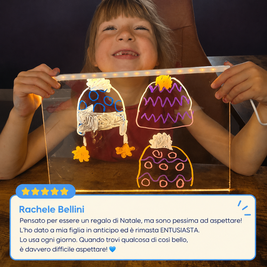 Tableau LED lumineux LetsPlay