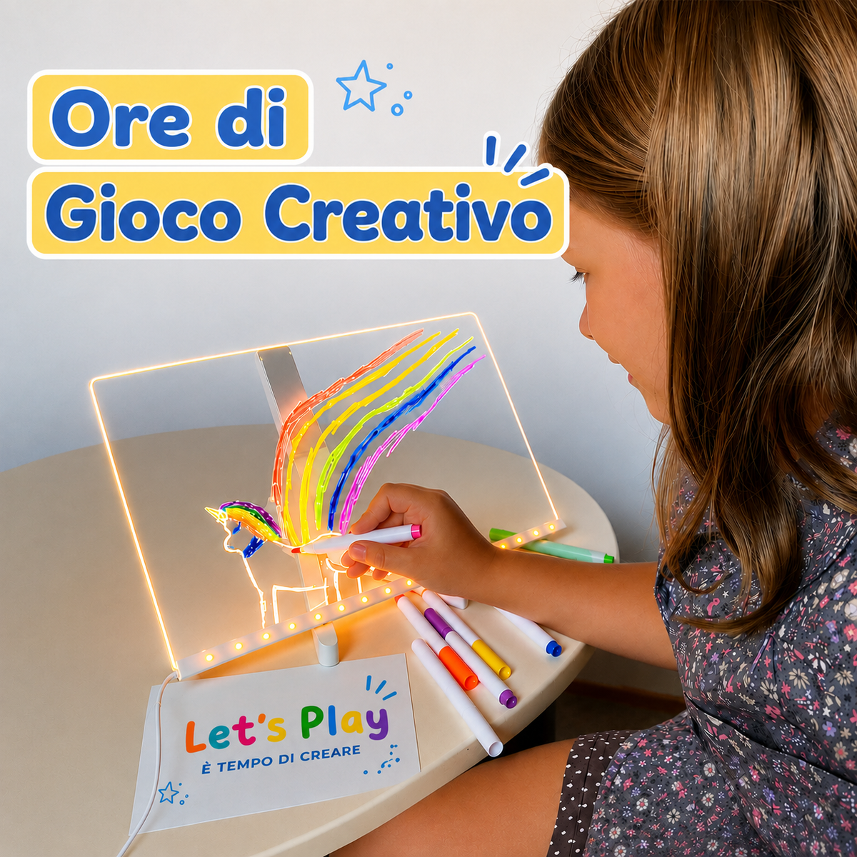 LED Light-Up Drawing Board
