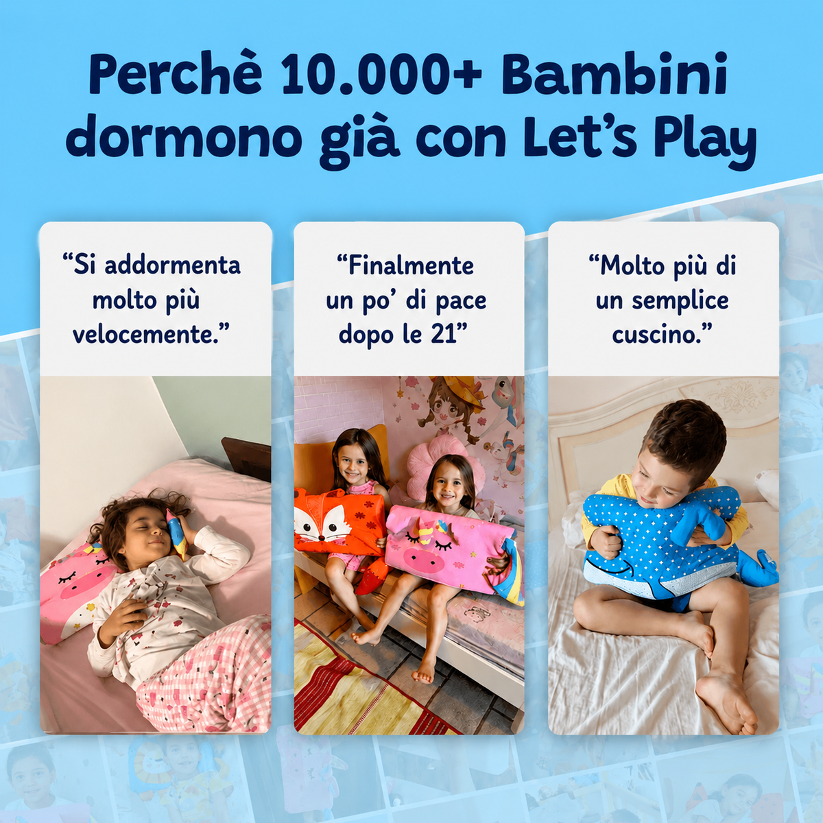 Dreamy™ Kids Pillow - Let's Play