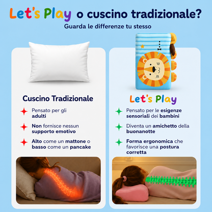Dreamy™ Kids Pillow - Let's Play